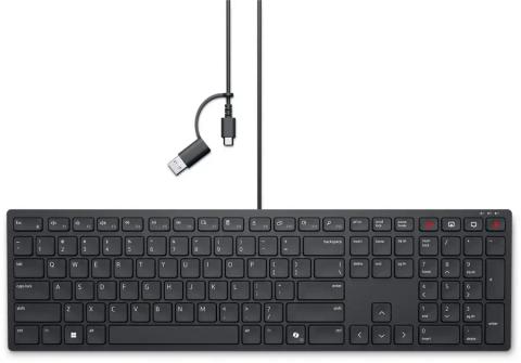 DELL Pro Wired Collaboration Keyboard - KB525C - US International (QWERTY)