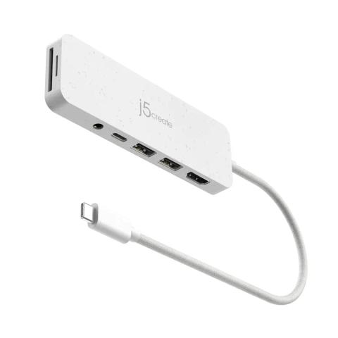 j5create JCD373EW - USB-C® Multi-Port Hub with Power Delivery