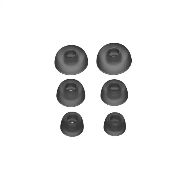 Jabra Evolve2 Buds Eargels 3 pairs (S,M,L) - Black/Ti-B