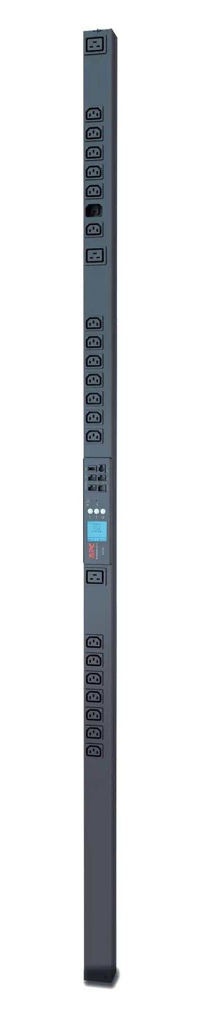 APC Rack PDU 2G, Metered-by-Outlet, ZeroU, 16A, 100-240V, (21) C13 & (3) C19