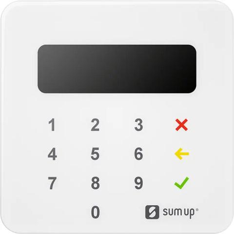 SumUp Air smart card reader Indoor/outdoor Bluetooth White