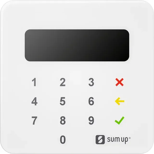 SumUp Air smart card reader Indoor/outdoor Bluetooth White