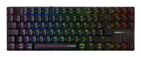 CHERRY MX 8.2 Pro TMR Wireless keyboard Gaming USB + RF Wireless + Bluetooth AZERTY French Black
