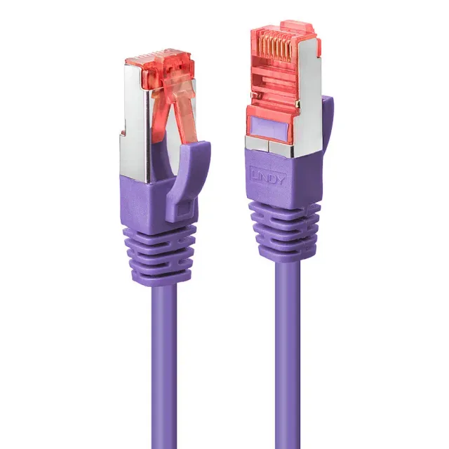 Lindy 47828 networking cable Purple 10 m Cat6 S/FTP (S-STP)