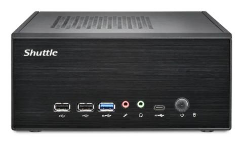 Shuttle XPC slim Barebone XB860G2 - S1851, Intel H860, 1xDP, 2xHDMI, 2 PCIe Slots (1x 16X & 1x X1), 2x Intel LAN (1G + 2.5G), 8x USB, 3x M.2, 24/7 permanent operation