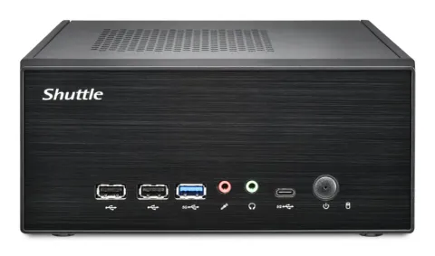 Shuttle XPC slim Barebone XB860G2 - S1851, Intel H860, 1xDP, 2xHDMI, 2 PCIe Slots (1x 16X & 1x X1), 2x Intel LAN (1G + 2.5G), 8x USB, 3x M.2, 24/7 permanent operation