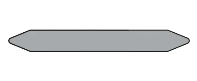 Brother LTZ1A026FPIP self-adhesive label Grey 351 pc(s)