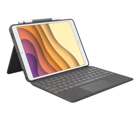 Logitech Combo Touch for iPad Air (3rd generation) and iPad Pro 10.5-inch QWERTY Finnish, Swedish Smart Connector Graphite