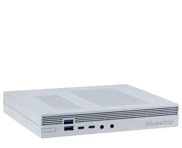 bluechip BUSINESSline S3160 *white* Intel® Core™ i5 Prozessor 14400 / bis zu 4.70 GHz, Windows 11 Pro, 8 GB DDR5, 500 GB NVMe SSD, Intel® Wi-Fi 6, Bluetooth 5.3, 1 × RJ45 (2,5 Gb/s), Intel® UHD Grafik