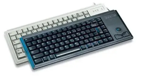CHERRY Compact G84-4400, light grey, RB keyboard PS/2