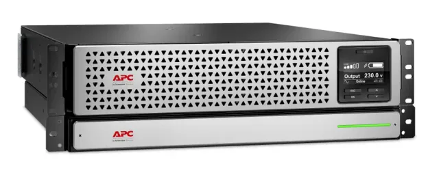 APC Smart-UPS On-Line, 1000VA, Lithium-ion, Rackmount 3U, 230V, 8x C13 IEC outlets, Network Card, Extended runtime, W/ rail kit