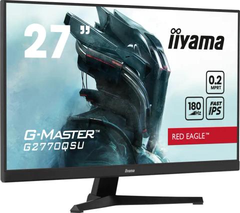iiyama G-MASTER G2770QSU-B6 computer monitor 68.6 cm (27") 2560 x 1440 pixels Wide Quad HD LED Black