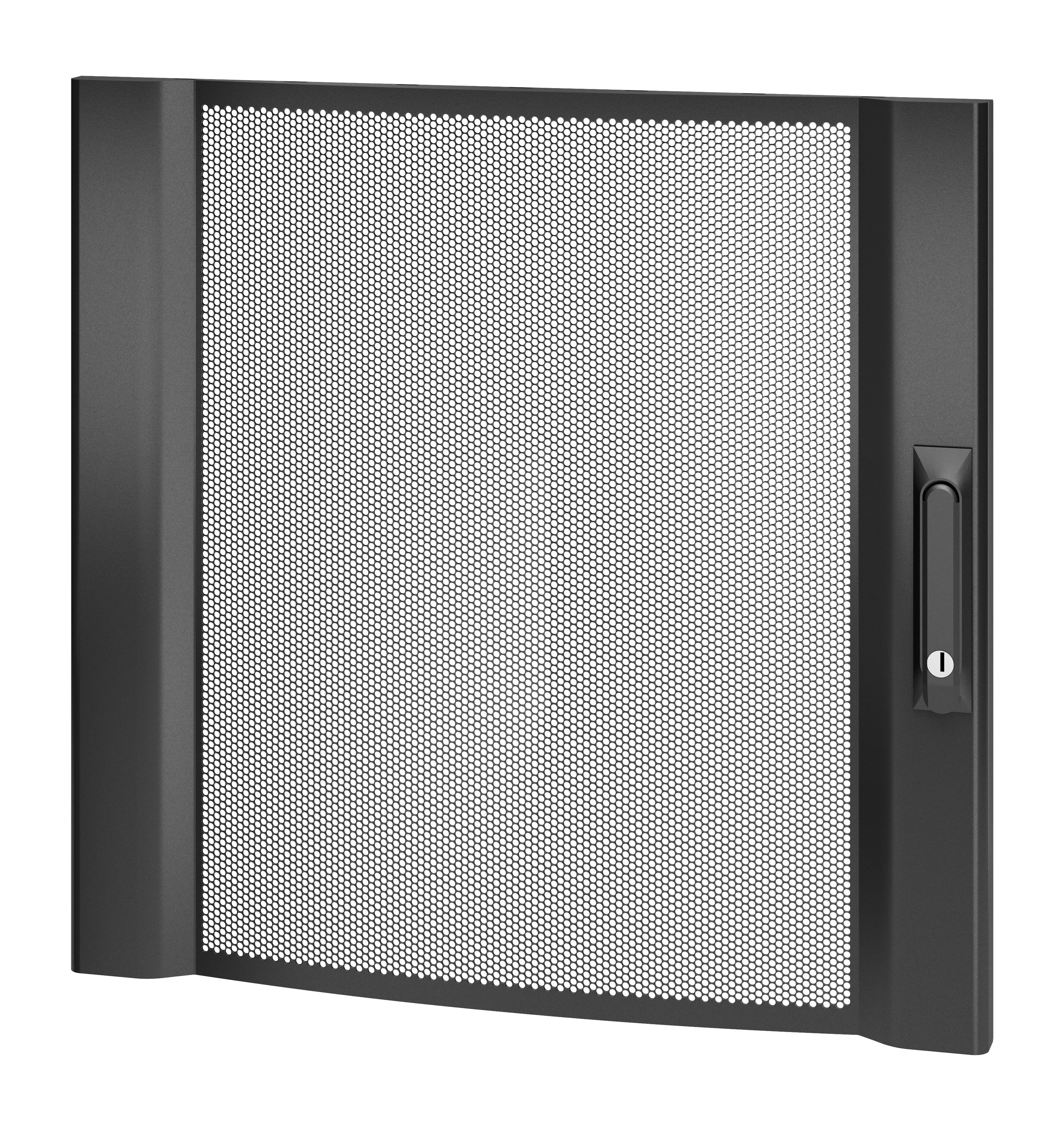 APC NetShelter SX 12U 600mm Wide Perforated Curved Door Black