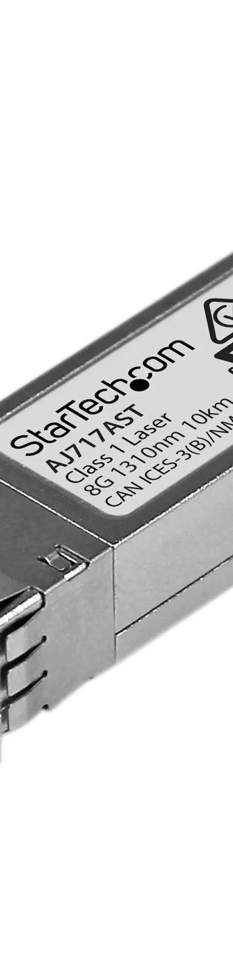 StarTech.com HP AJ717A Compatible SFP+ Transceiver Module - 8GFC~HPE AJ717A Compatible SFP+ Module - 8G Fiber Channel WW - 8GbE Single Mode Fiber Optic Transceiver - 8GE Gigiabit Ethernet SFP+ - LC 10km - 1310nm - DDM HPE SN6000, SN6500, SN8600B