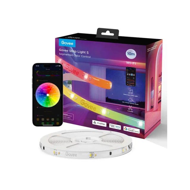 Govee Strip Light S Segmented Smart strip light Wi-Fi/Bluetooth 36 W
