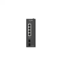 D-Link 6-Port Gigabit Industrial PoE+ Unmanaged Switch with 2 x SFP Ports