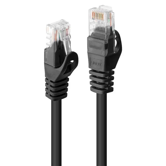 Lindy 48195 networking cable Black 5 m Cat6 U/UTP (UTP)