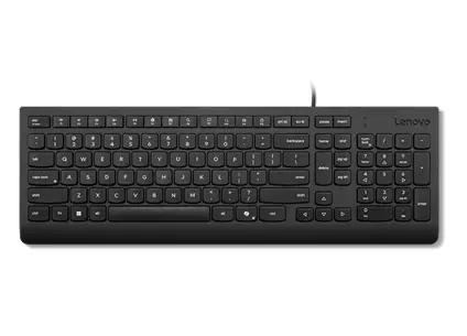 Lenovo 4Y41R64642 keyboard Home/Office USB Danish Black