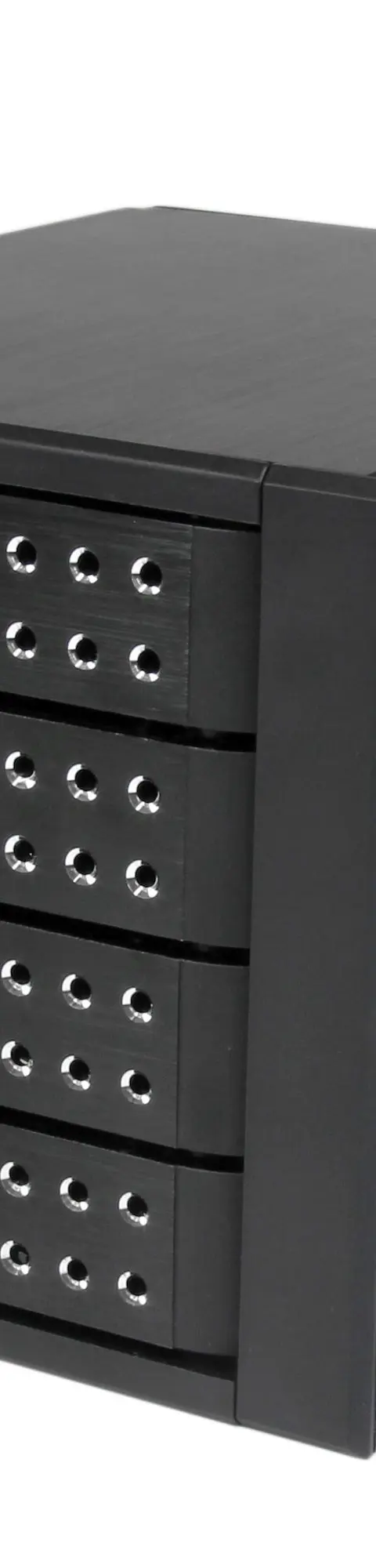 StarTech.com 4 Bay Aluminum Trayless Hot Swap Mobile Rack Backplane for 3.5in SAS II/SATA III - 6 Gbps HDD