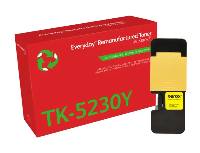 Everyday™ Yellow Remanufactured Toner by Xerox compatible with Kyocera TK-5230Y, Standard capacity