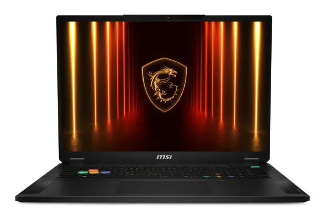 MSI Stealth 18 HX AI A2XWIG-042 Intel Core Ultra 9 275HX Laptop 45.7 cm (18") UHD+ 64 GB DDR5-SDRAM 2 TB SSD NVIDIA GeForce RTX 5080 Wi-Fi 7 (802.11be) Windows 11 Pro Black