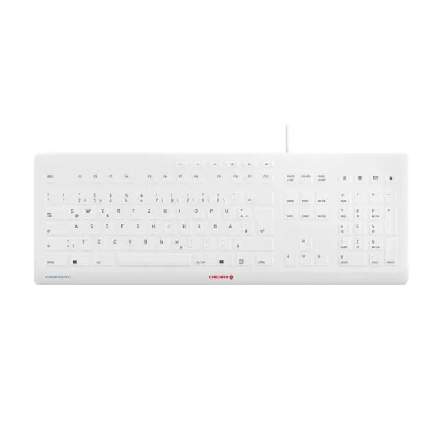 Contour Design Stream keyboard Universal USB QWERTZ German Grey