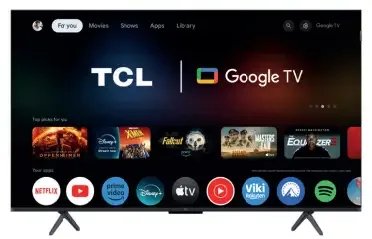 TCL 50C61K TV 127 cm (50") 4K Ultra HD Smart TV Wi-Fi Metallic