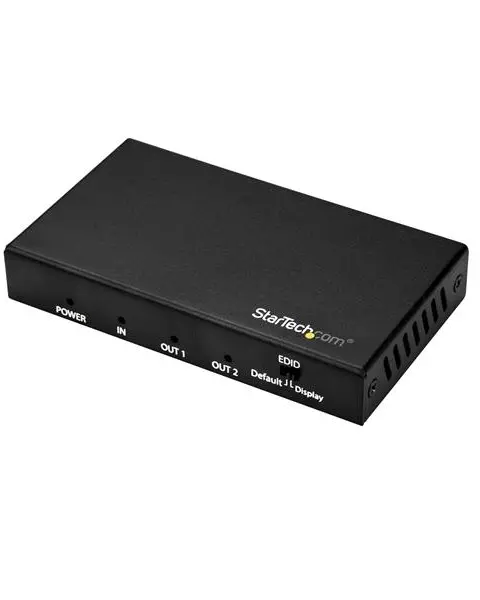 StarTech.com 2-Port HDMI Splitter with HDR - 4K 60Hz