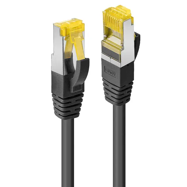 Lindy 47624 networking cable Black 1 m Cat6a U/UTP (UTP)