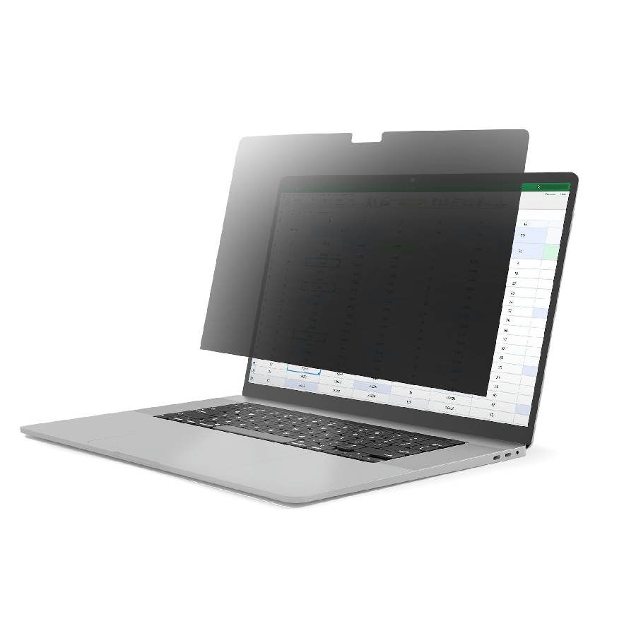 StarTech.com 16-inch MacBook Pro M1 M2 M3 M4 Flip-Over Laptop Privacy Screen, Blue Light Screen Protector, Double-Sided Anti-Glare Matte or Glossy, Laptop Privacy Filter