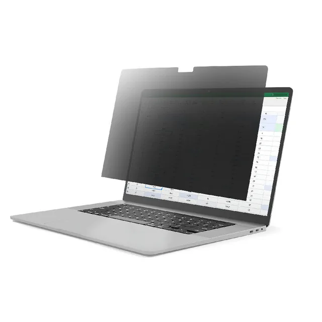 StarTech.com 16-inch MacBook Pro M1 M2 M3 M4 Flip-Over Laptop Privacy Screen, Blue Light Screen Protector, Double-Sided Anti-Glare Matte or Glossy, Laptop Privacy Filter