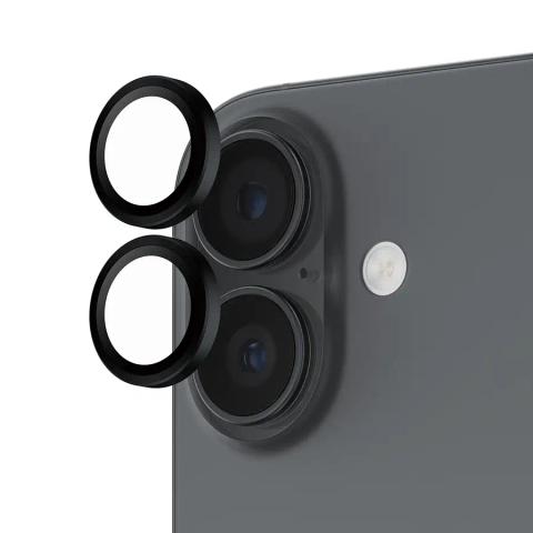 PanzerGlass ® Hoops® Camera Lens Protector Black iPhone 17 | iPhone 16 | 16 Plus Clear screen protector Apple 1 pc(s)