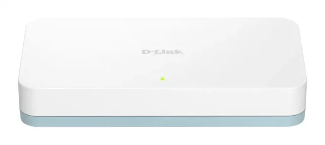 D-Link DGS-1008D/E network switch Unmanaged Gigabit Ethernet (10/100/1000) White
