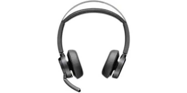 HP Poly Voyager Focus 2-M USB-C-C Headset USB-C/A Adapter Poly+ 3years Black