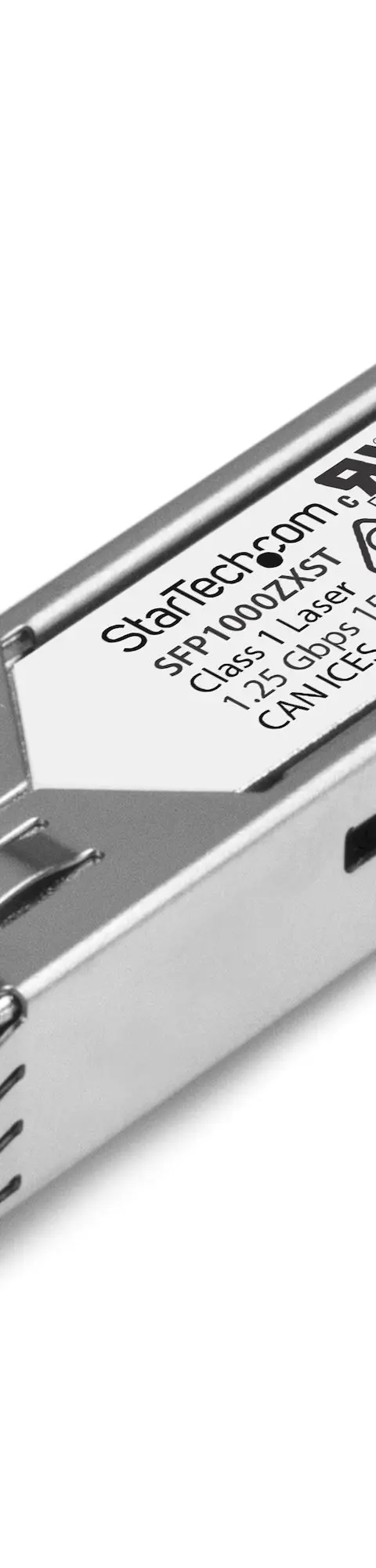 StarTech.com MSA Compliant SFP Transceiver Module - 1000BASE-ZX~MSA Uncoded SFP Module - 1000BASE-ZX - 1GbE Single Mode Fiber (SMF) Optic Transceiver - 1GE Gigabit Ethernet SFP - LC 70km - 1550nm - DDM