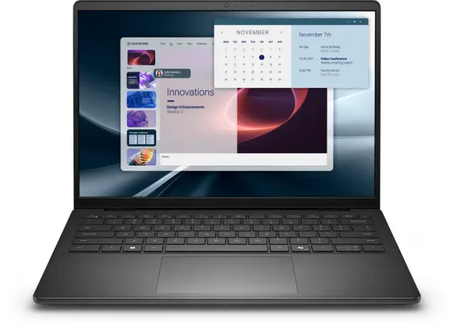 DELL Pro 14 Essential PV14255 AMD Ryzen™ 5 220 Laptop 35.6 cm (14") Full HD+ 16 GB DDR5-SDRAM 512 GB SSD Wi-Fi 6 (802.11ax) Windows 11 Pro German Black