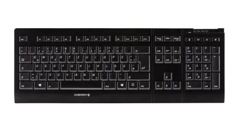 CHERRY B.Unlimited 3.0 keyboard Mouse included Universal RF Wireless QWERTY Spanish Black
