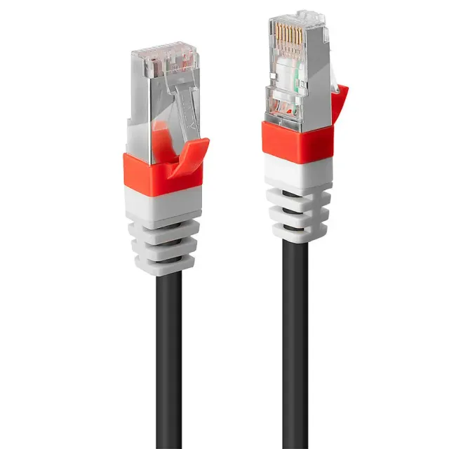 Lindy 45343 networking cable Black 50 m Cat6a S/FTP (S-STP)