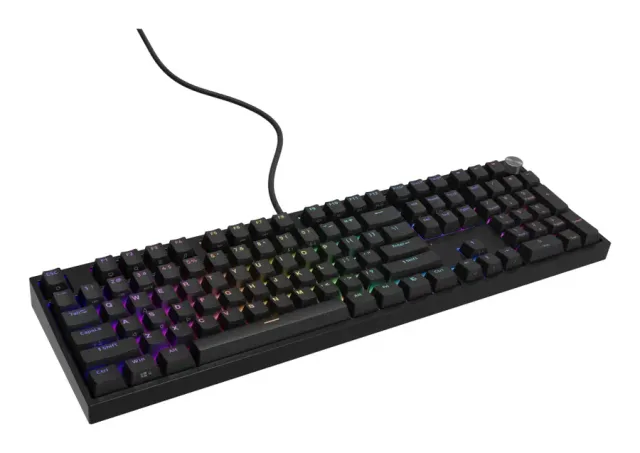 GENESIS THOR 404 keyboard Universal USB QWERTY English Black