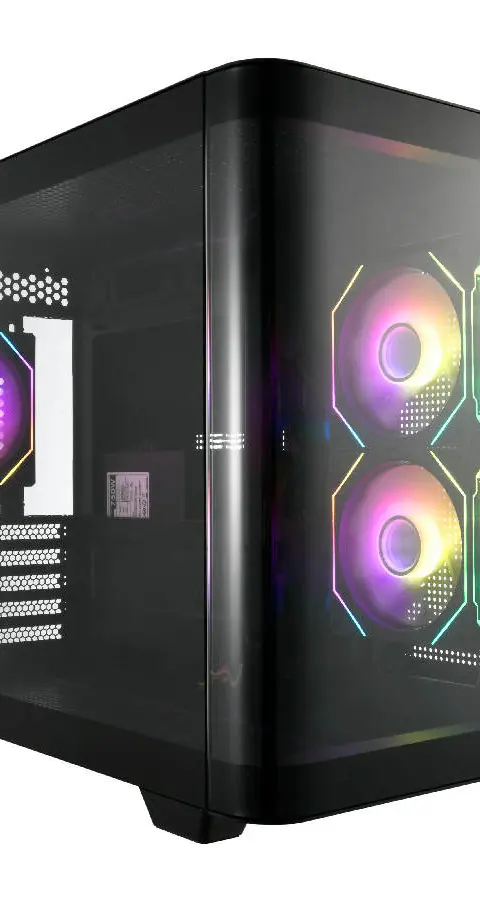 FSP S380-BA Case Mini Tower mITX, mATX Black ARGB