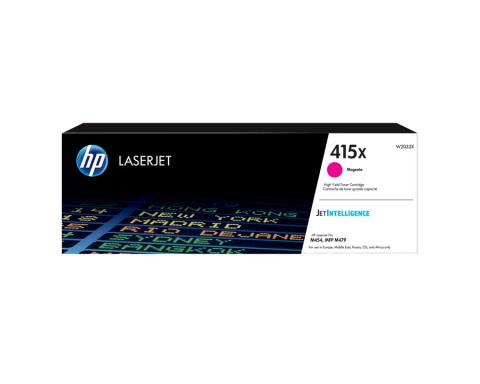 HP 415X High Yield Magenta Original LaserJet Toner Cartridge