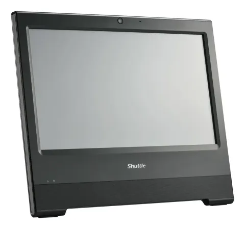 Shuttle All-In-One System POS X509, 15.6" Single-Touch-Screen (resistive), Celeron 7305U, 8GB RAM, 120GB M.2 SSD, 2x COM (RS232), Wifi, IP54, fanless, 24/7 permanent operation