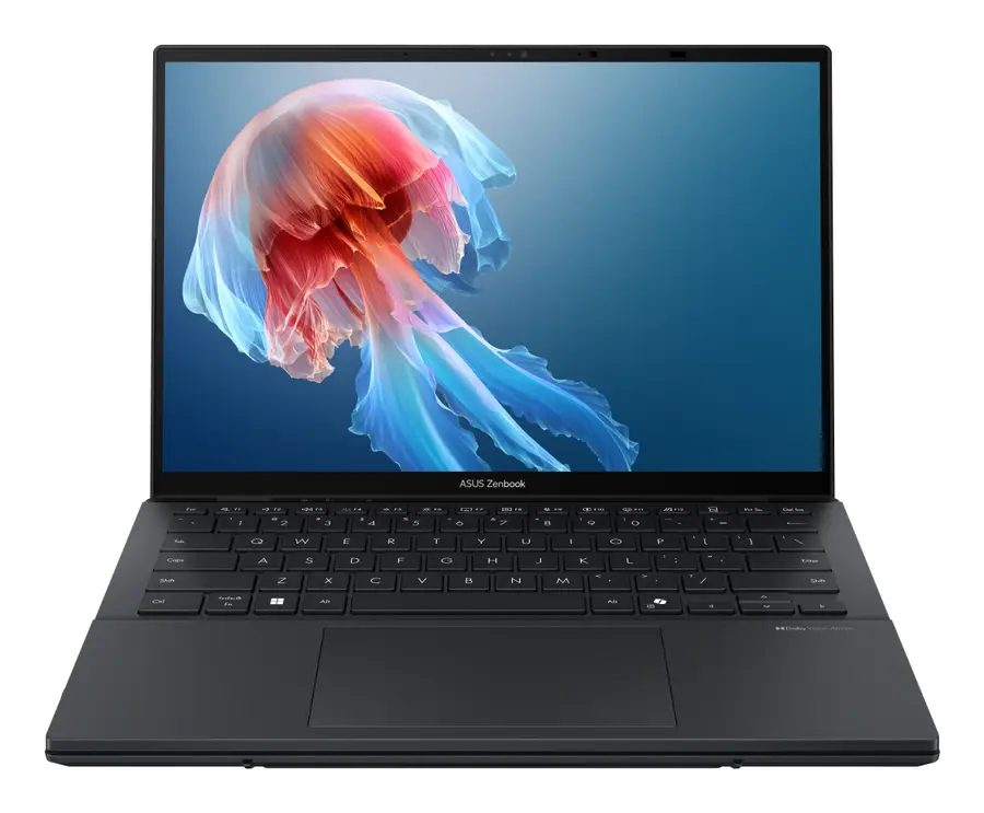 ASUS Zenbook Duo UX8406CA-QL055W Intel Core Ultra 9 285H Hybrid (2-in-1) 35.6 cm (14") Touchscreen WUXGA 16 GB LPDDR5x-SDRAM 1 TB SSD Wi-Fi 7 (802.11be) Windows 11 Home Grey