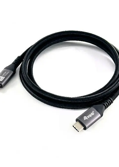 Equip USB 4 C to C Cable, 0.5m, PD3.1 240W, 8K/60Hz, 40Gbps, Black