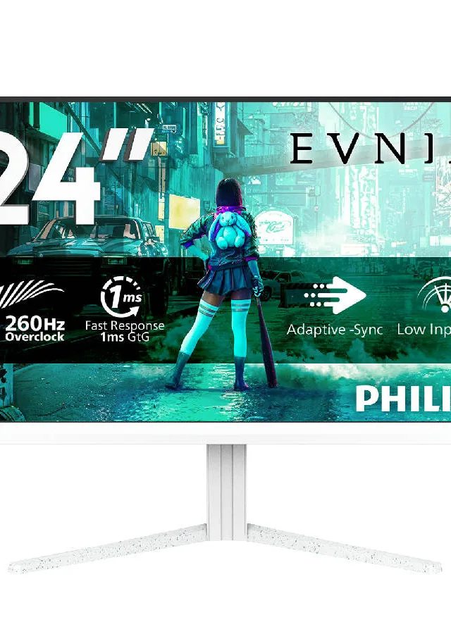 Philips Evnia 3000 24M2N3201P/00 computer monitor 60.5 cm (23.8") 1920 x 1080 pixels Full HD LCD White