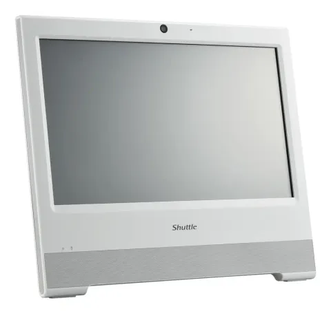Shuttle All-In-One System POS X509, 15.6" Single-Touch-Screen (resistive), Celeron 7305U, 8GB RAM, 120GB M.2 SSD, 2x COM (RS232), Wifi, IP54, fanless, 24/7 permanent operation