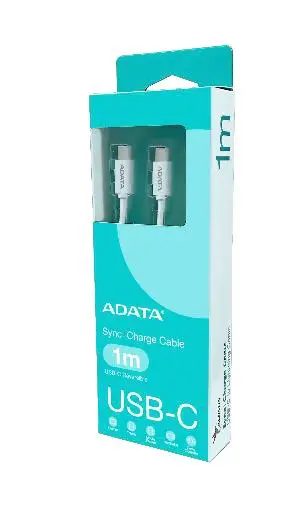 ADATA CACC-100PN-WH USB cable USB 2.0 1 m USB C 100 W White