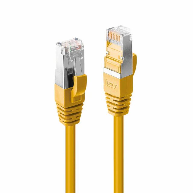 Lindy 45981 networking cable Yellow 1 m Cat6 S/FTP (S-STP)