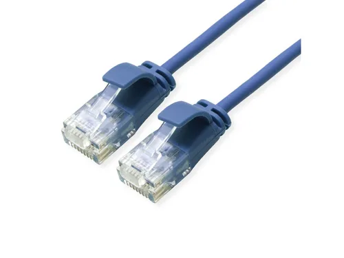 ROLINE GREEN 21.44.3940 networking cable Blue 0.15 m Cat6a U/UTP (UTP)