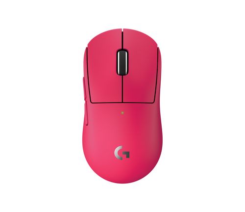Logitech G PRO X SUPERLIGHT 2C - Mouse - 5 Tasten - Kabellos, Kabelgebunden - 2.4 GHz, USB - Pink